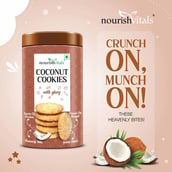 2 - NourishVitals Cookies,  0.120 kg  Cocount Pack of 2 