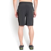 4 - John Ally Dry-Fit Gym Workout Shorts with Zipper Pockets,  Medium  Gunmetal Grey 