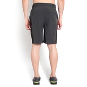 4 - John Ally Dry-Fit Gym Workout Shorts with Zipper Pockets,  Small  Gunmetal Grey 