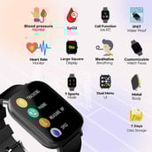 2 - Zebronics Zeb-FIT7220CH Bluetooth Smart Watch, Black 4.4 cm