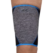 1 - Nivia Orthopedic Thigh Support Slip-In (MB-07), Grey-Black Medium