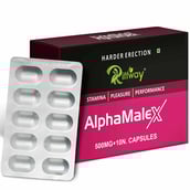1 - Riffway Alpha Male X,  10 capsules 