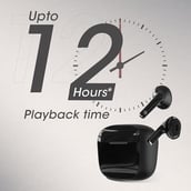 7 - Zebronics Zeb-Sound Bomb S101 Wireless Earbuds,  Black 