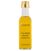 1 - Praakritik Organic Cold Pressed Sesame Oil (Pack of 2), 100 ml