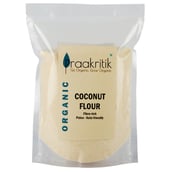 1 - Praakritik Organic Coconut Flour,  Natural  500 g 