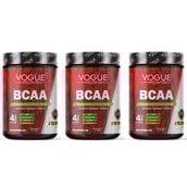 1 - Vogue Wellness BCAA,  0.88 lb  30 Servings  Watermelon (Pack of 3) 