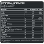 2 - Absolute Nutrition Knockout Series Vampire Pre Workout,  1.1 lb  Blue Raspberry 