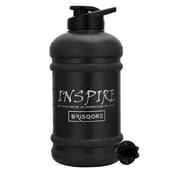 1 - GHC Brisqore Protein Gallon Water Bottle,  Charcoal Black  2.2 L 