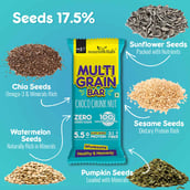 4 - NourishVitals Multi Grain Bar,  5 bar(s)  Choco Chunk Nut 