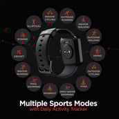 5 - boAt Watch Xtend with Alexa Built-in,  Olive Green  Free Size 