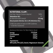 4 - One Rep More Yohimbine,  60 capsules  Unflavoured 