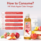 1 - HealthKart HK Vitals ACV Filter 500 + Multivitamin Probiotics Combo,  60 capsules  Unflavoured 