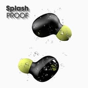 6 - Zebronics Zeb-Sound Bomb 1 TWS Earbuds,  Black Green 