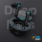 6 - Zebronics Zeb-Sound Bomb G1 Gaming TWS Earbuds with Mic,  Black 