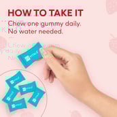 5 - HealthKart HK Vitals Biotin (10000 mcg), 30 gummies Strawberry