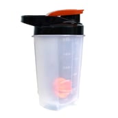 MB Fuel One Sports Shaker, White & Black 500 ml