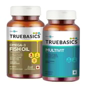 TrueBasics Fish Oil & Multivitamin 60 tablet Combo