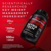 4 - MuscleTech Performance Series NitroTech Ripped, 4 lb French Vanilla Swirl