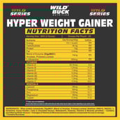 3 - Wild Buck Hyper Weight Gainer,  2.2 lb  Choco Latte Shake 