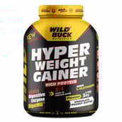 1 - Wild Buck Hyper Weight Gainer,  6.6 lb  Chocolate Peanut Butter 