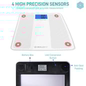 2 - Boldfit Digital Bathroom Weighing Scale,  White 