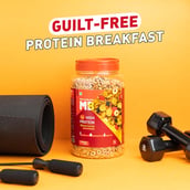 1 - MuscleBlaze High Protein Wheat Cereal OP,  1 kg  Strawberry Blast 