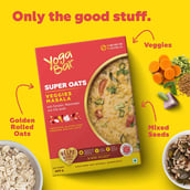 4 - Yogabars Oats+,  1 kg  Veggie Masala 