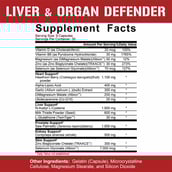 2 - Rich Piana - 5% Nutrition Liver & Organ Defender,  270 capsules  Unflavoured 