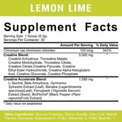 2 - Rich Piana - 5% Nutrition Crea-Ten,  Lemon Lime  0.50 lb 