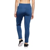 4 - John Ally Women's Gym Zipper Track Pant with Sweat Wicking, Berlin Blue XL