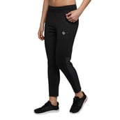 2 - John Ally Women's Slim Fit Track Pant,  Jet Black  Large 