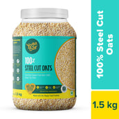 1 - Yogabars 100% Steel Cut Oats,  1.5 kg  Unflavoured 