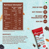 3 - Bagrrys The Mighty Muesli Bars,  6 Piece(s)/Pack  Choco Nut Delight 