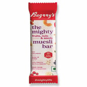 9 - Bagrrys The Mighty Muesli Bars,  6 Piece(s)/Pack  Fruits, Nuts & Seeds 