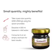 6 - TrueBasics Shilajit with 80+ Trace Minerals,  20 g