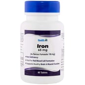 Healthvit Iron Ferrous Sulphate (65 mg), 60 tablet(s)