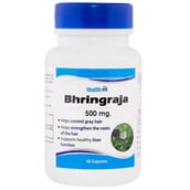 Healthvit Bhringraja (500 mg),  60 capsules 