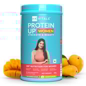 1 - HealthKart HK Vitals ProteinUp Women Strength & Beauty, 0.88 lb Mango
