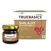 TrueBasics Shilajit with 80+ Trace Minerals,  20 g 