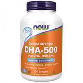 1 - Now DHA-500 Double Strength,  180 softgels 