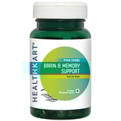 HealthKart Brain & Memory Support,  60 capsules 