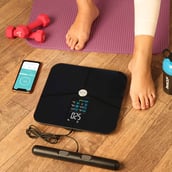 2 - beatXP Infinity Weighing Scale with BMI,  Blue 