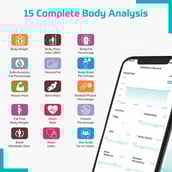 4 - beatXP SmartPlus Prime Weighing Scale with BMI, White