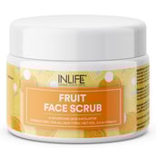 1 - INLIFE Face Scrub,  100 g  Natural Fruit 
