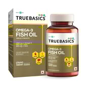 4 - TrueBasics Fish Oil with 1250mg Omega-3 560mg EPA 400mg DHA OP,  90 capsules 
