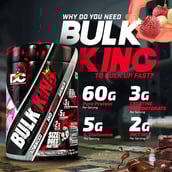 3 - Doctor'S Choice Bulk King Advanced Mass and Weight Gainer,  2.2 lb  Strawberry Banana Milkshake 