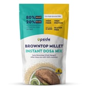 1 - Upside Health Browntop Millet Instant Dosa Mix,  Unflavoured  200 g 