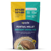 1 - Upside Health Foxtail Millet Instant Dosa Mix,  Unflavoured  200 g 