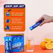 4 - MB Fuel One Sports Hydr8 PRO, 20 sachets/pack Zesty Orange