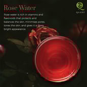 6 - Qaadu Rose & Saffron Face Cream,  50 g  for All Types of Skin 